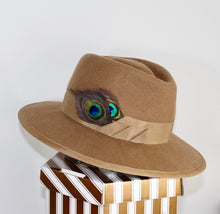 Camel Felt Fedora