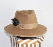 Camel Felt Fedora