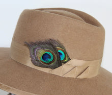 Camel Felt Fedora